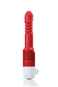 Realistic Thrusting Dildo and Handheld Sex Machine, Frankie