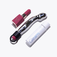 Solstice Alto Capo Metal Vibrator Dildo and Lipstick Clitoral Stimulator
