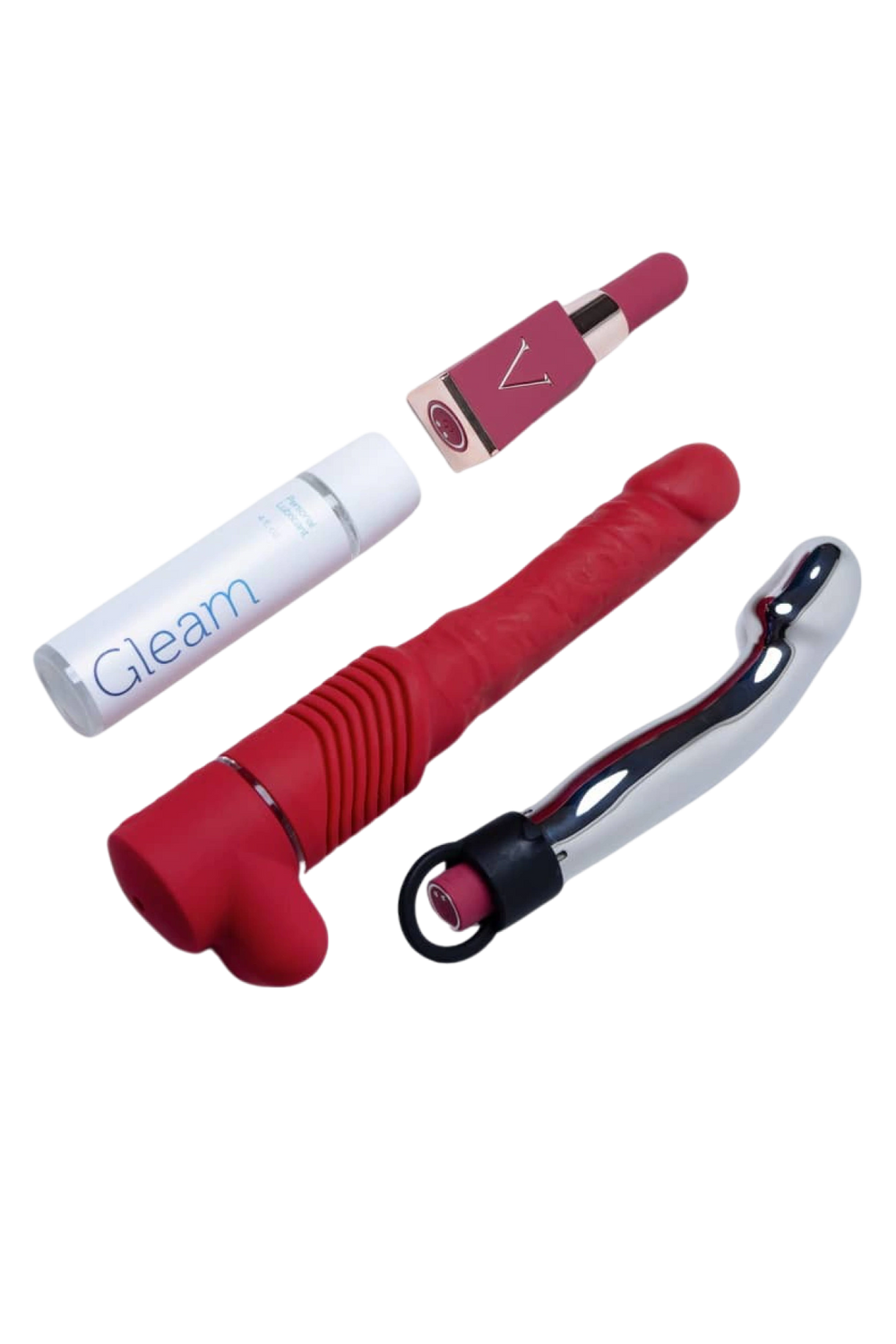 Thrusting Vibrating Dildo Gift Set The Thruster Thrusting Vibrating Dildo Gift Set The Thruster