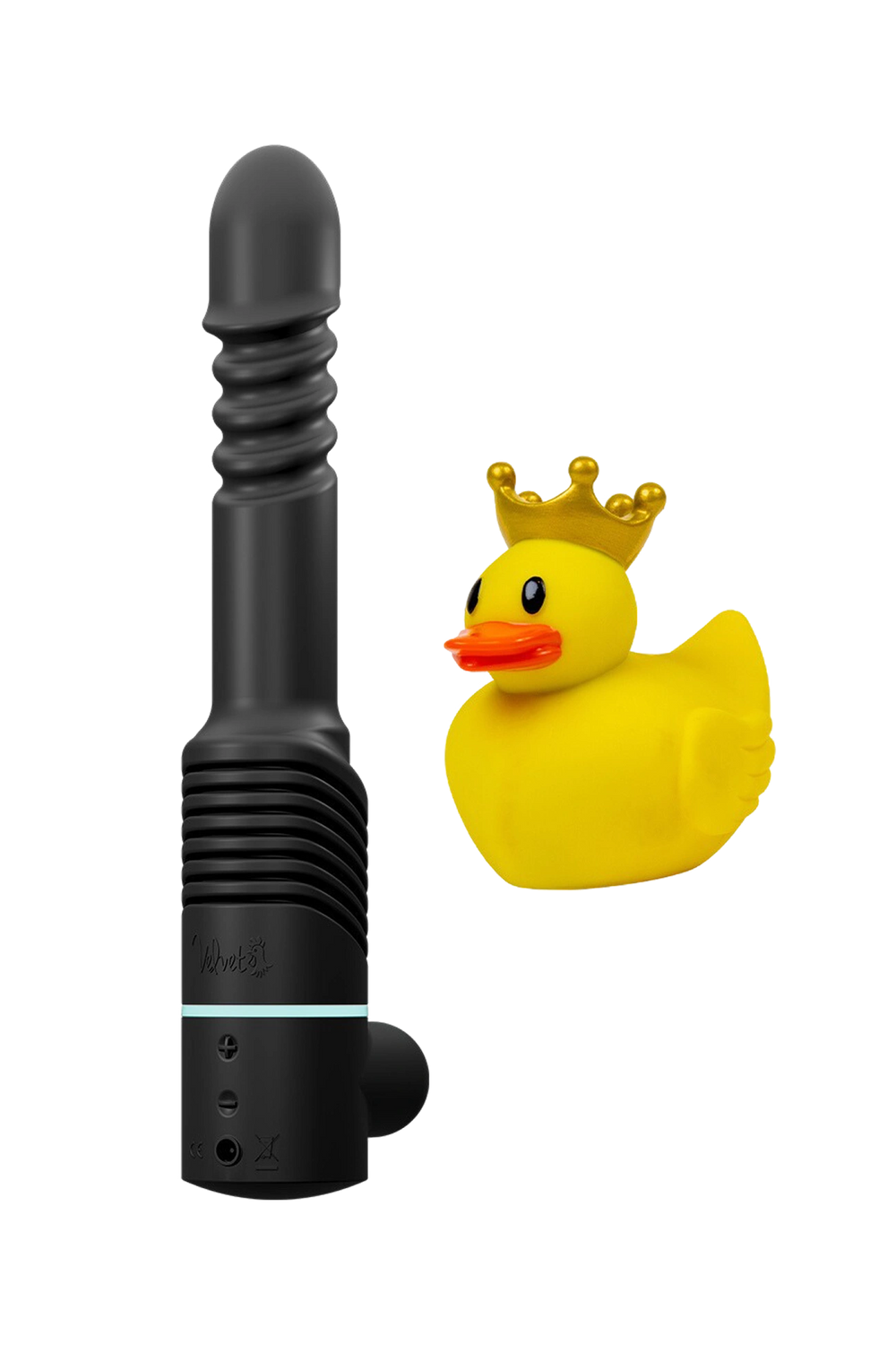 Splash Zone Thrusting Dildo and Ducky Bullet Vibrator for Women The Thruster Splash Zone Thrusting Dildo and Ducky Bullet Vibrator for Women The Thruster