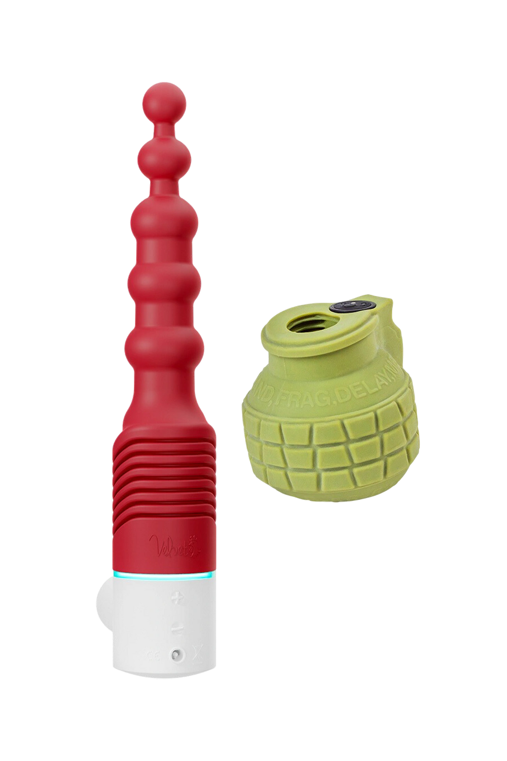 Male Grenade Vibrator with Grip and Anal Thrusting Dildo for Men The Thruster Male Grenade Vibrator with Grip and Anal Thrusting Dildo for Men The Thruster