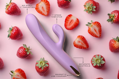 Velvet Thruster | Thrusting Rabbit Vibrator for Women VL100