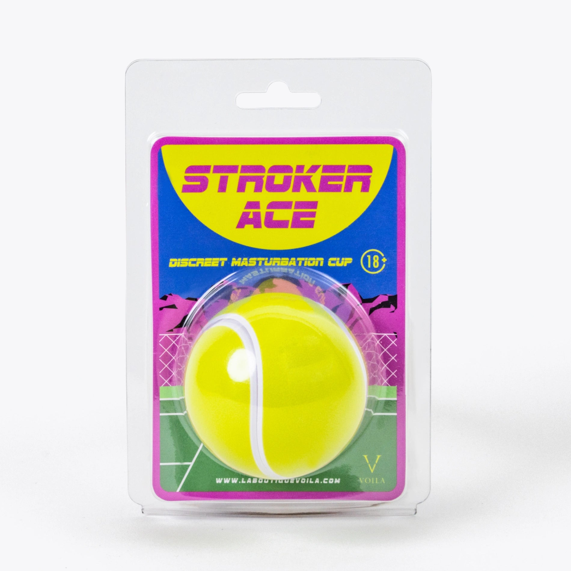 Ace Stroker | Reusable Male Masturbator Sleeve with Tennis Ball Hard S The Thruster Ace Stroker | Reusable Male Masturbator Sleeve with Tennis Ball Hard S The Thruster