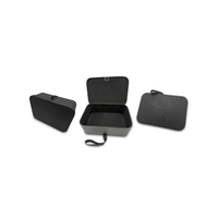Skull storage and carry on travel case with lock by GOOROO