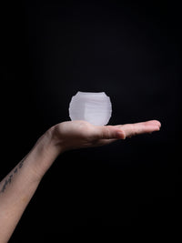 Male masturbator sleeve with ribbed interior texture for extra pleasure