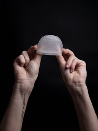 male stroker sleeve with inside ribbed texture for extra pleasure