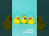 discrete rubber duck sex toy waterproof vibrator for women