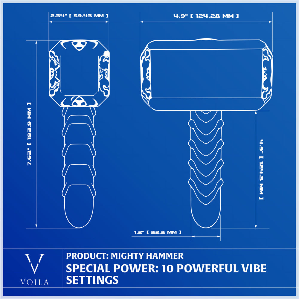 Mighty Hammer | Fantasy Dildo | Cosplay Vibrator The Thruster Mighty Hammer | Fantasy Dildo | Cosplay Vibrator The Thruster