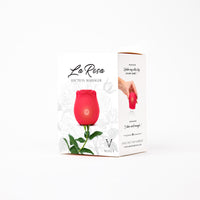 suction vibrator, la rosa silicone pleasure product box