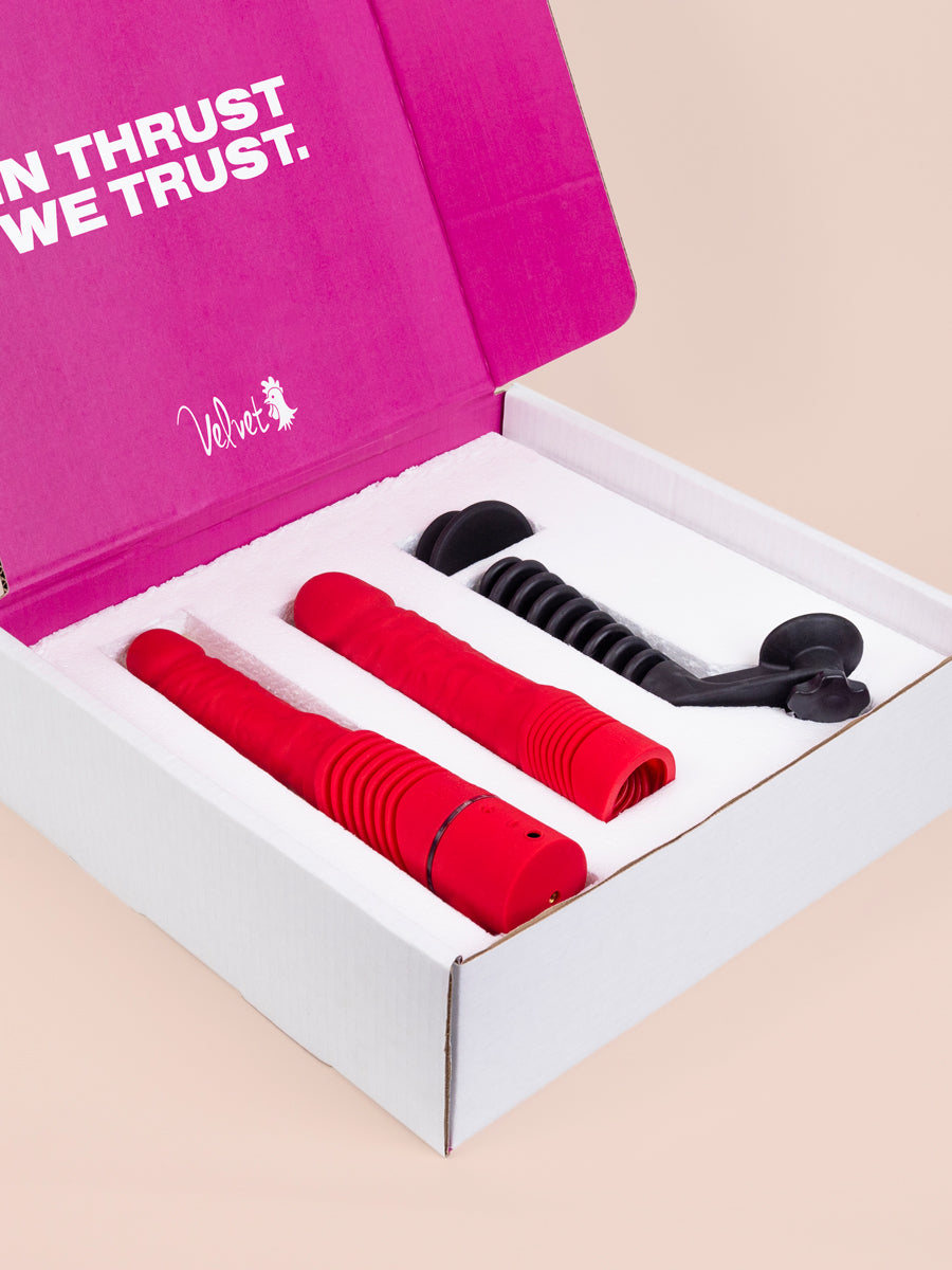 Best Seller Bundle | Thrusting Dildo by Velvet Thruster The Thruster Best Seller Bundle | Thrusting Dildo by Velvet Thruster The Thruster