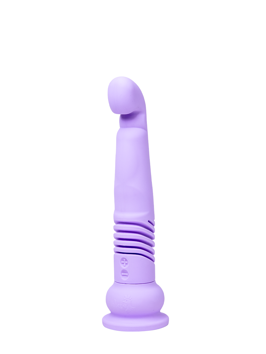 Velvet Thruster Mini Sex Toy G-Spot Thrusting Dildo pic