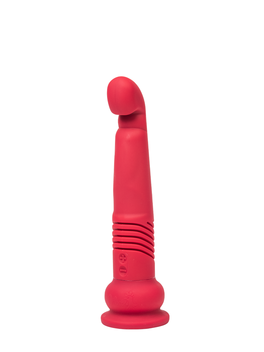 Velvet Thruster Mini Sex Toy | G-Spot Thrusting Dildo The Thruster Velvet Thruster Mini Sex Toy | G-Spot Thrusting Dildo The Thruster