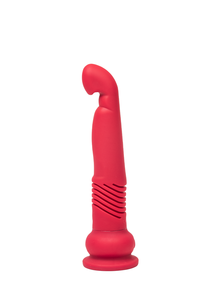 Velvet Thruster Mini Sex Toy | G-Spot Thrusting Dildo The Thruster Velvet Thruster Mini Sex Toy | G-Spot Thrusting Dildo The Thruster
