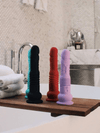 velvet thruster, best thrusting dildo - Mint Black Red Lilac