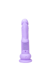 Velvet Thruster, silicone dildo - Lilac
