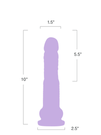 thruster teddy, mini dildo size - Mint Black Red Lilac