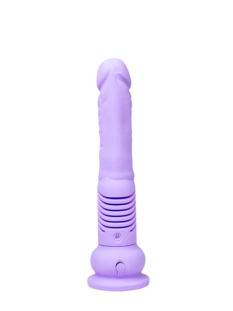 Velvet-thrusting-vibrator, Lilac