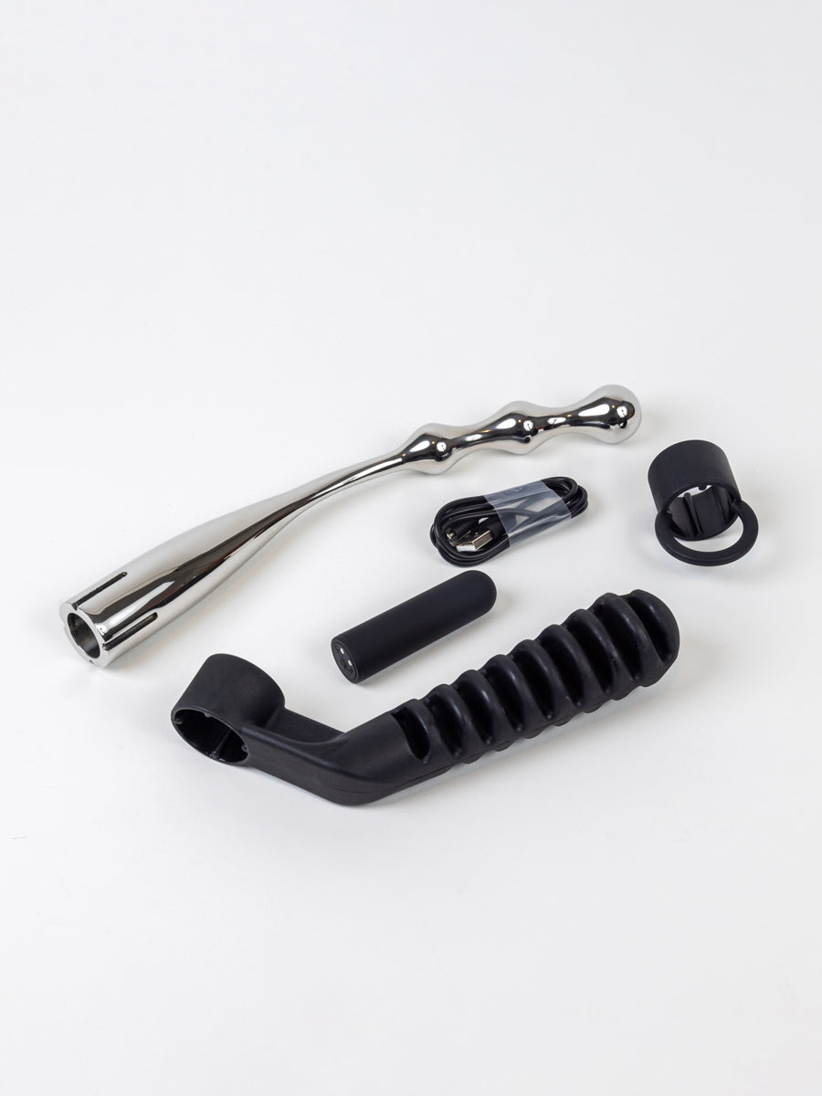 Slide | Steel Vibrating Wand | Metal Dildo Wand | Metal Sex Toy The Thruster Slide | Steel Vibrating Wand | Metal Dildo Wand | Metal Sex Toy The Thruster