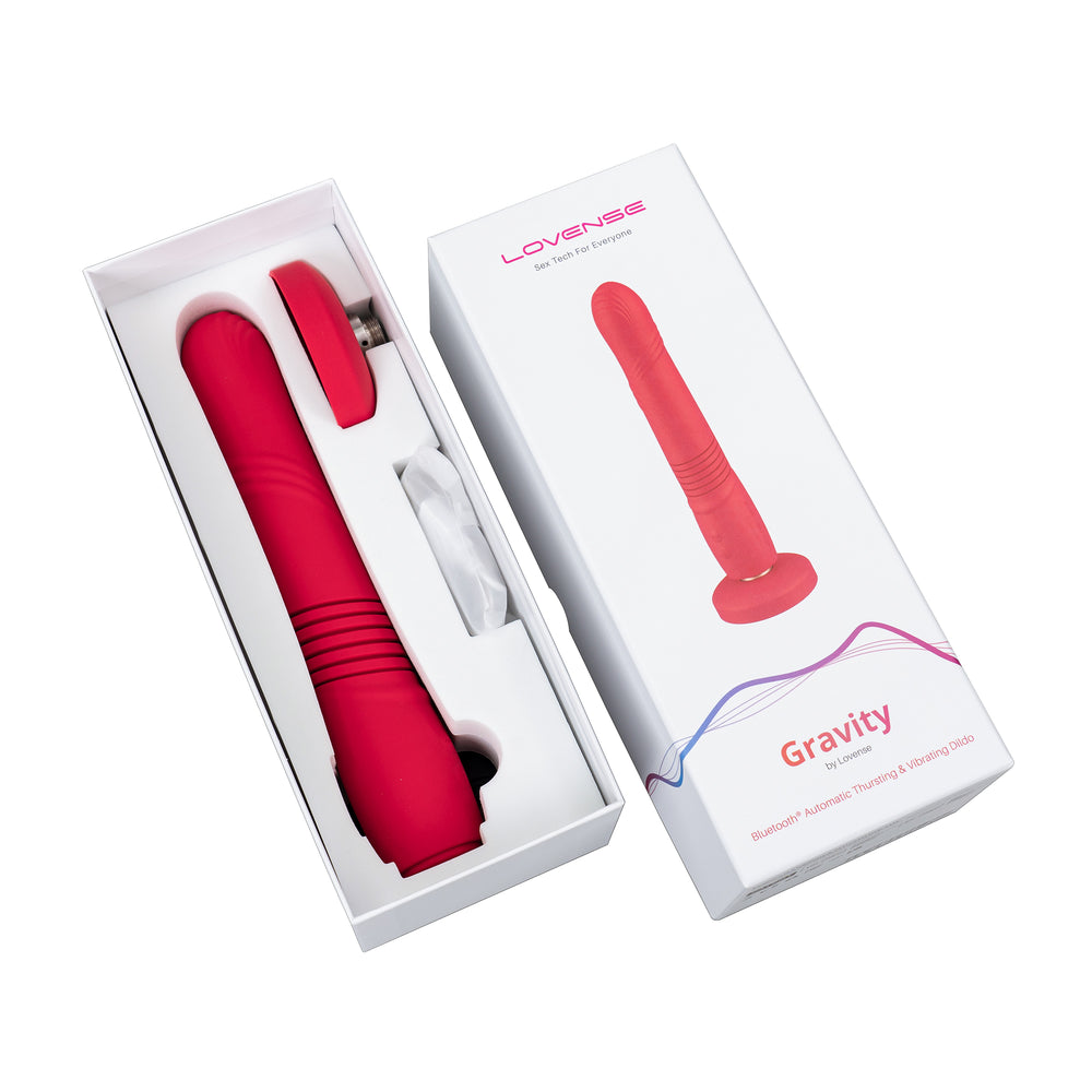 Lovense Gravity | Thrusting Vibrating Dildo with Bluetooth The Thruster Lovense Gravity | Thrusting Vibrating Dildo with Bluetooth The Thruster