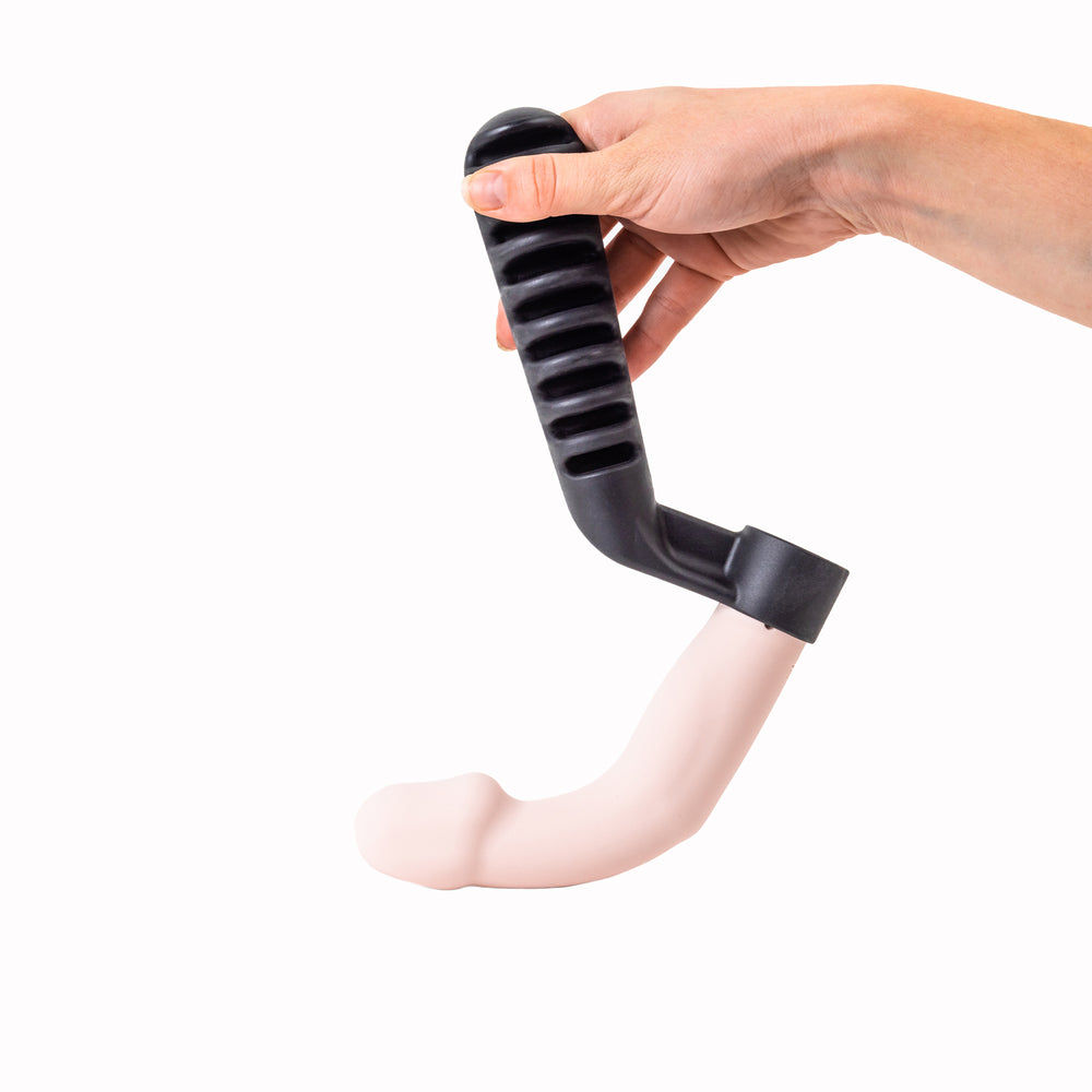 Smartee | Flexible Silicone Vibrator and Dildo with Easy Reach Handle The Thruster Smartee | Flexible Silicone Vibrator and Dildo with Easy Reach Handle The Thruster